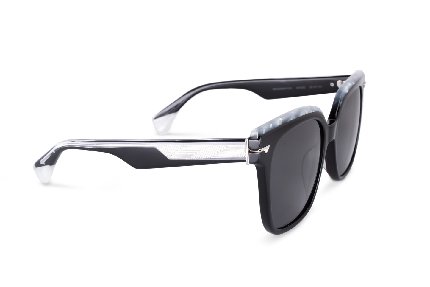 High Quality Acetate Sunglass with Detailed Wirecore