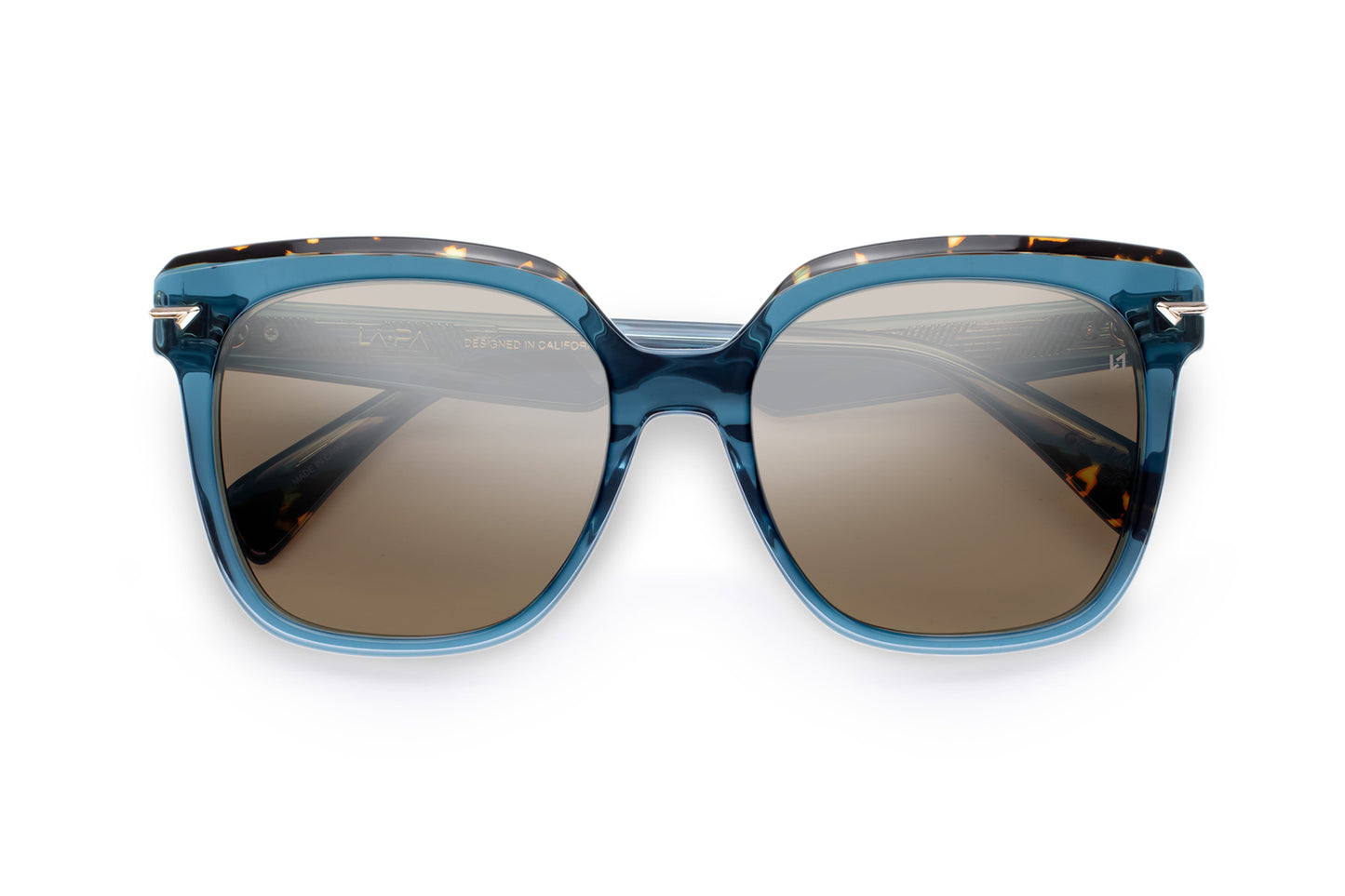 Sunglass with Gold Mirror Lens