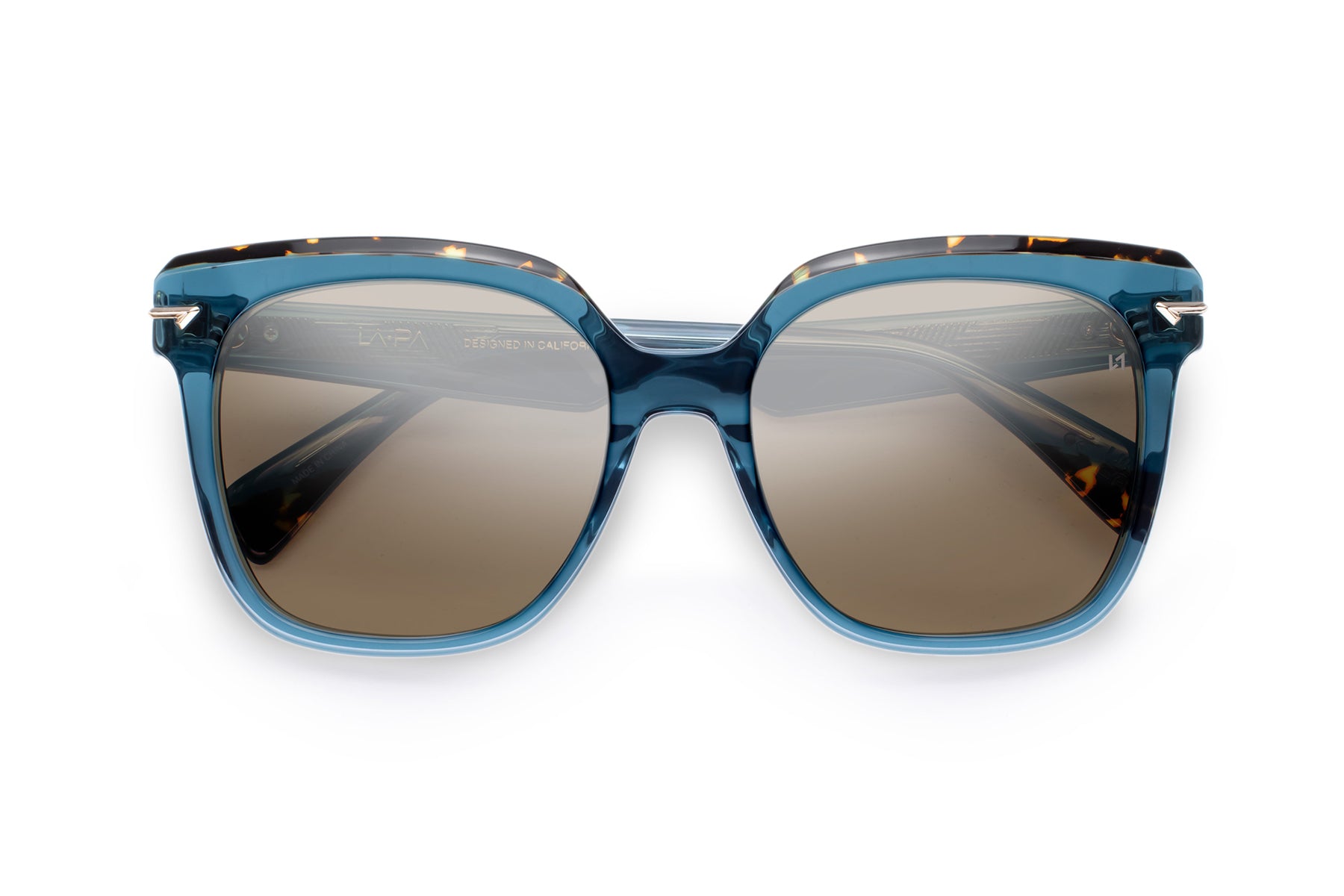 Sunglass with Gold Mirror Lens