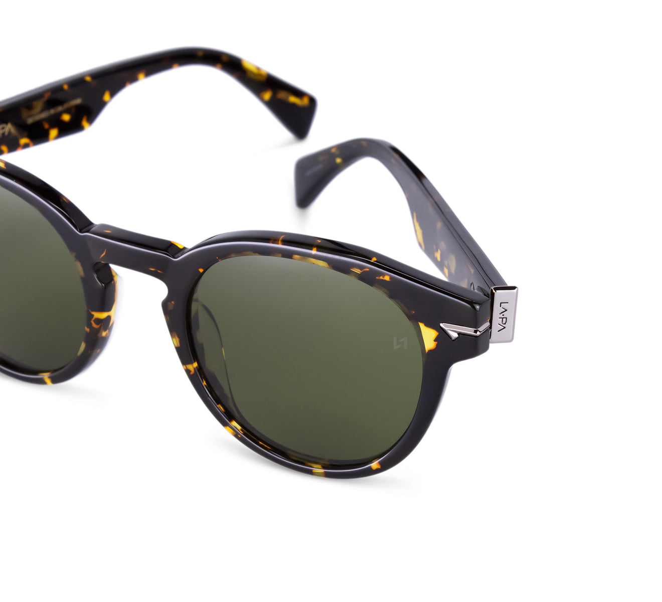 Round Sunglass frame with Detailed Hinge