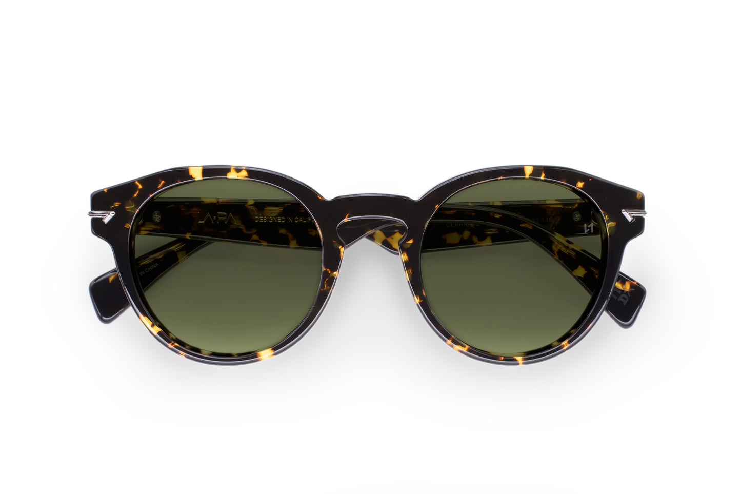 High Quality Round Sunglass Frame with Keyhole Bridge