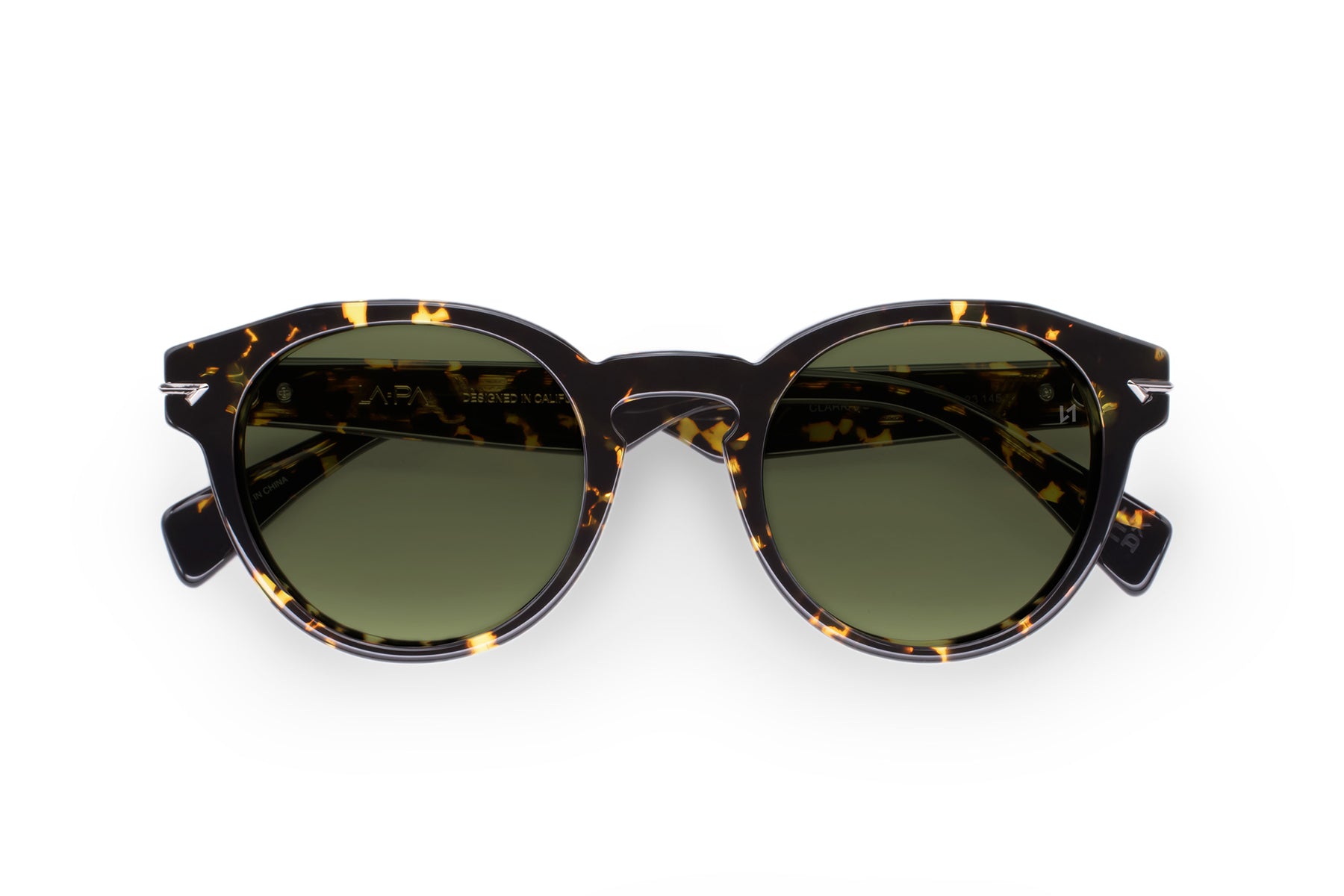 High Quality Round Sunglass Frame with Keyhole Bridge