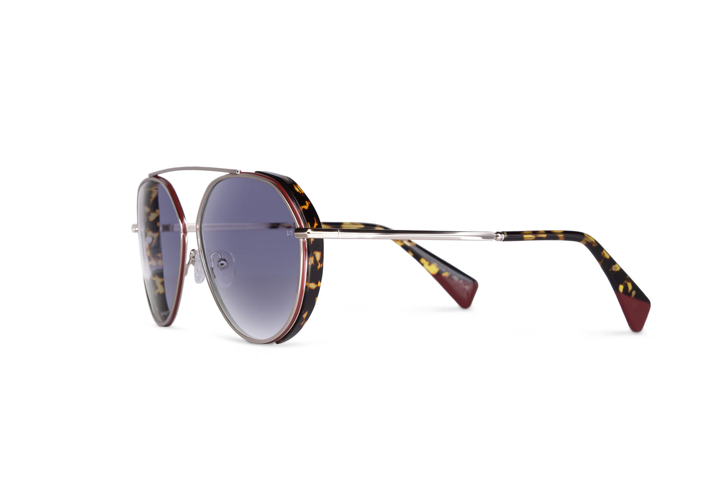 Trendy Pilot Round Sunglasses made of High Quality Metal