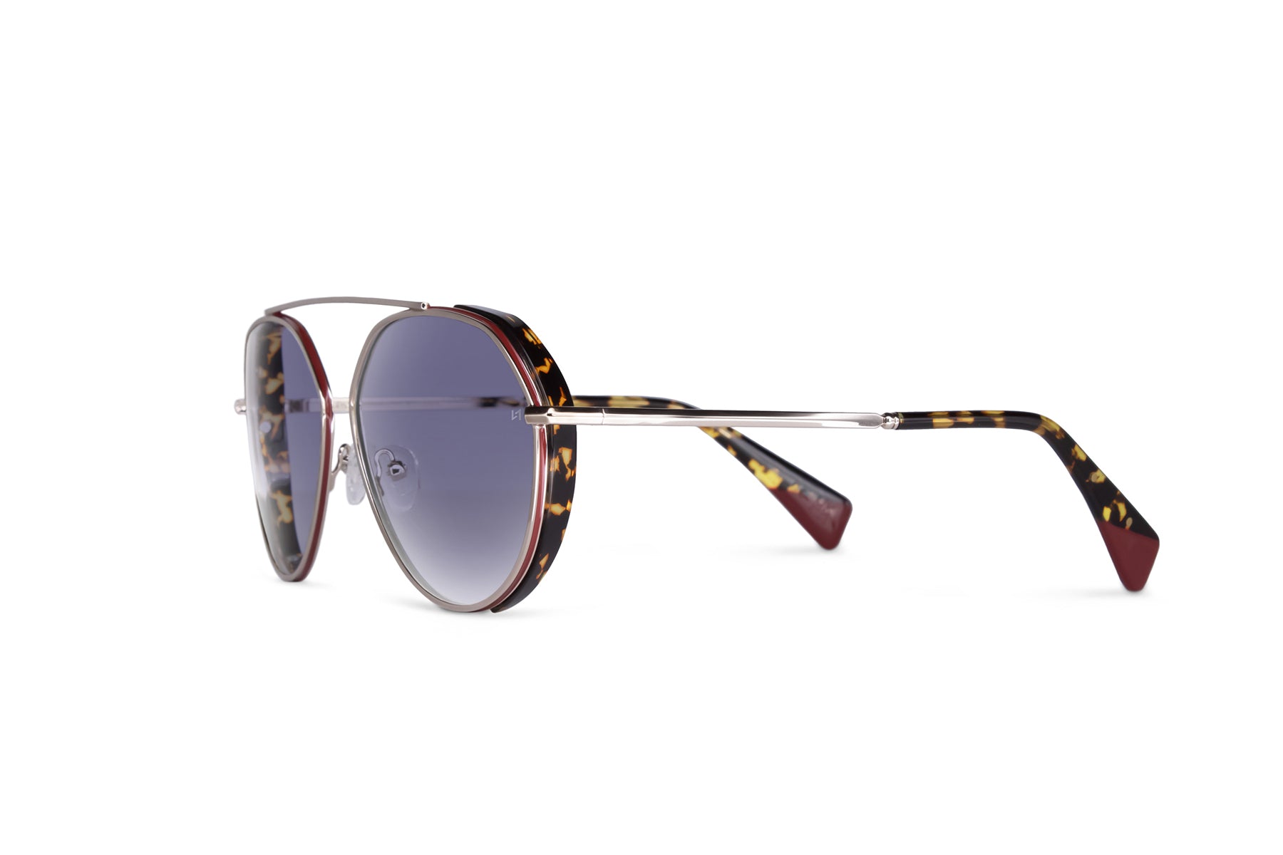 Trendy Pilot Round Sunglasses made of High Quality Metal