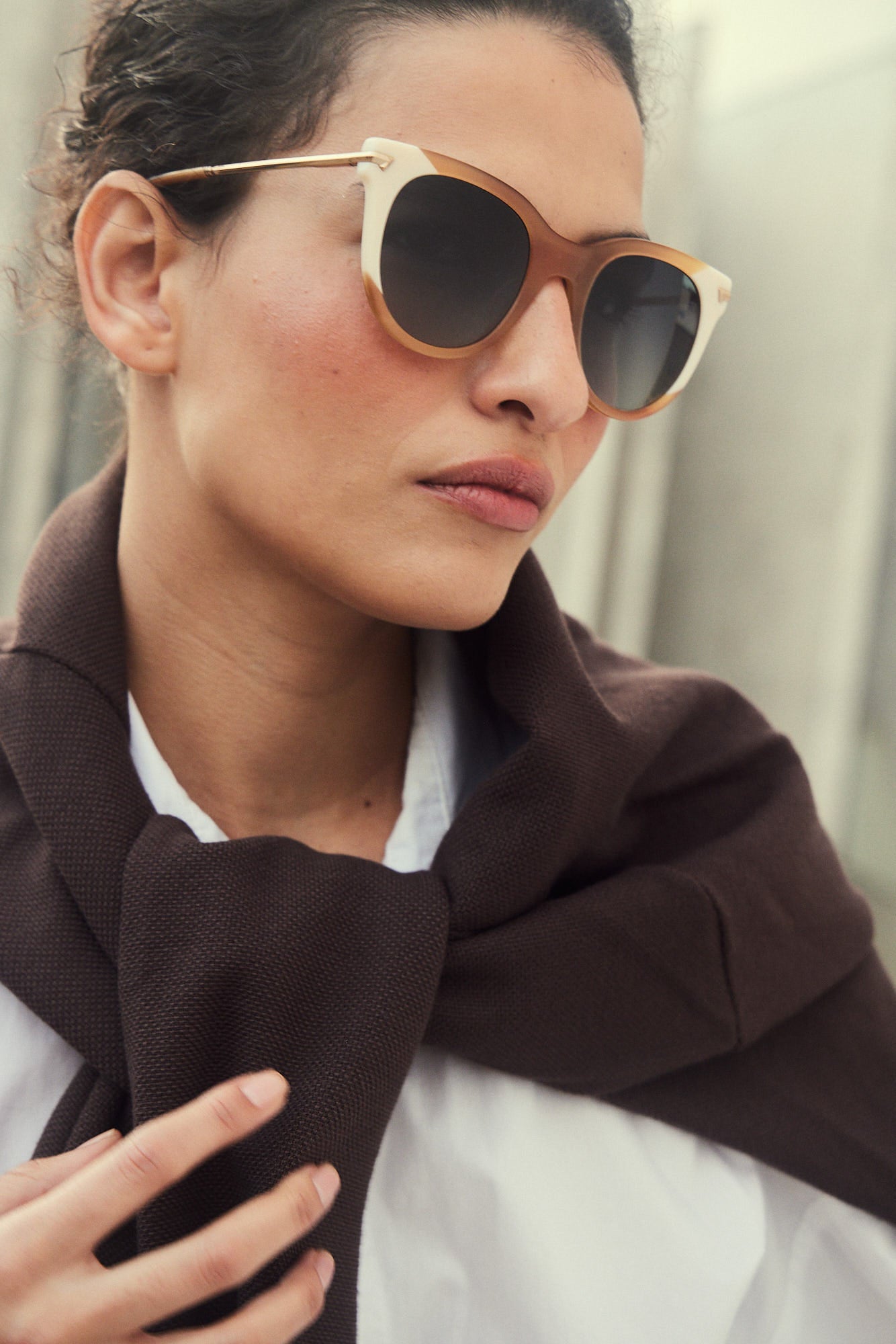 Melrose Cateye Polarized Sunglass
