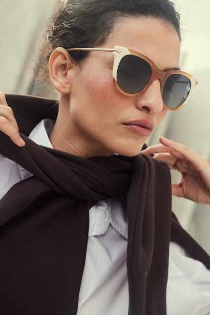 Melrose Cateye Polarized Sunglass