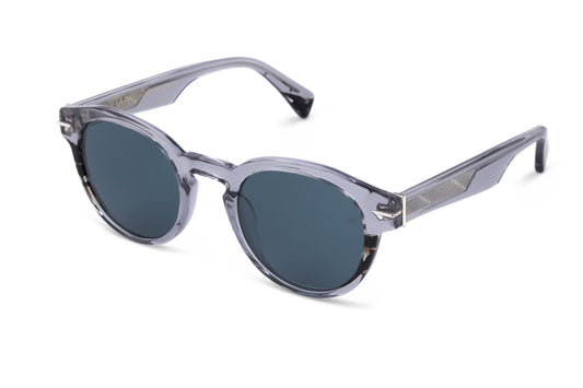 Gray Sunglass with Detailed Wirecore