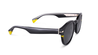 Full Acetate Round Sunglass