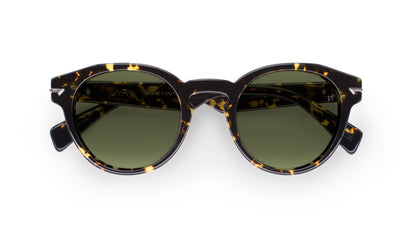 High Quality Round Sunglass Frame with Keyhole Bridge