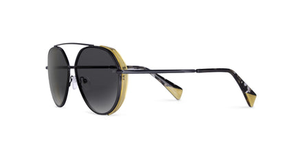 Unique Side blinders on Metal Pilot Sunglass